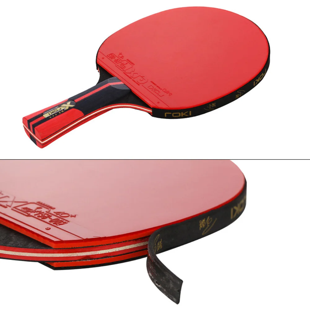 LOKI X3 5-фанерные захватывающие ракетки для настольного тенниса высокая эластичность Губка резиновая ракетка для пинг понга с ракеткой для начинающих