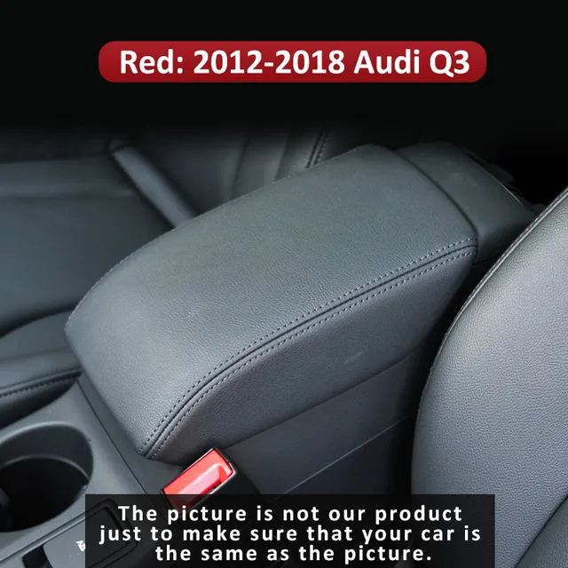 Buy Car Styling Armrest Pad Leather Center Console Arm