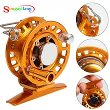 Sougayilang Brand 2BB CNC Aluminum Hardy Fly Fishing Reel Disk Drag River Trout Free Shipping