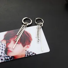 KPOP, Корейская звезда, серьги-гвоздики для мальчиков, модные ювелирные изделия, аксессуары для мужчин и женская серьга