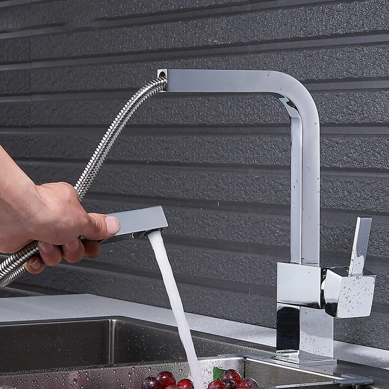quyanre wanfan frap gappo pull out kitchen faucets single handle mixer tap kitchen faucet pull out sprayer basin faucet1