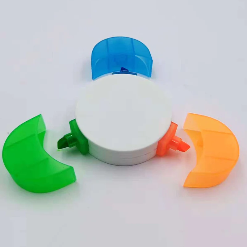 

Highlighter Flower Shaped Highlighters 3 Colors Fluorescent Petal Markers Pen Japanese Stationery School Supplies