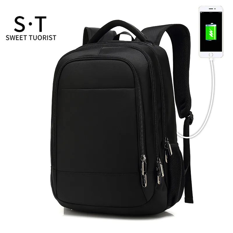 Laptop Backpack Men Unisex With USB Charging Backpacks Travel Bagpack