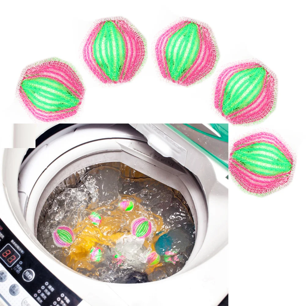 6pcs/lot 35mm Plastic Magic Hair Removal Laundry Ball Washing Machine