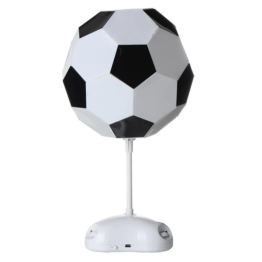 

World Cup Football Lamp Handmade Night Light Desk Lamp Battery Powered Colorful Bedside Lamp