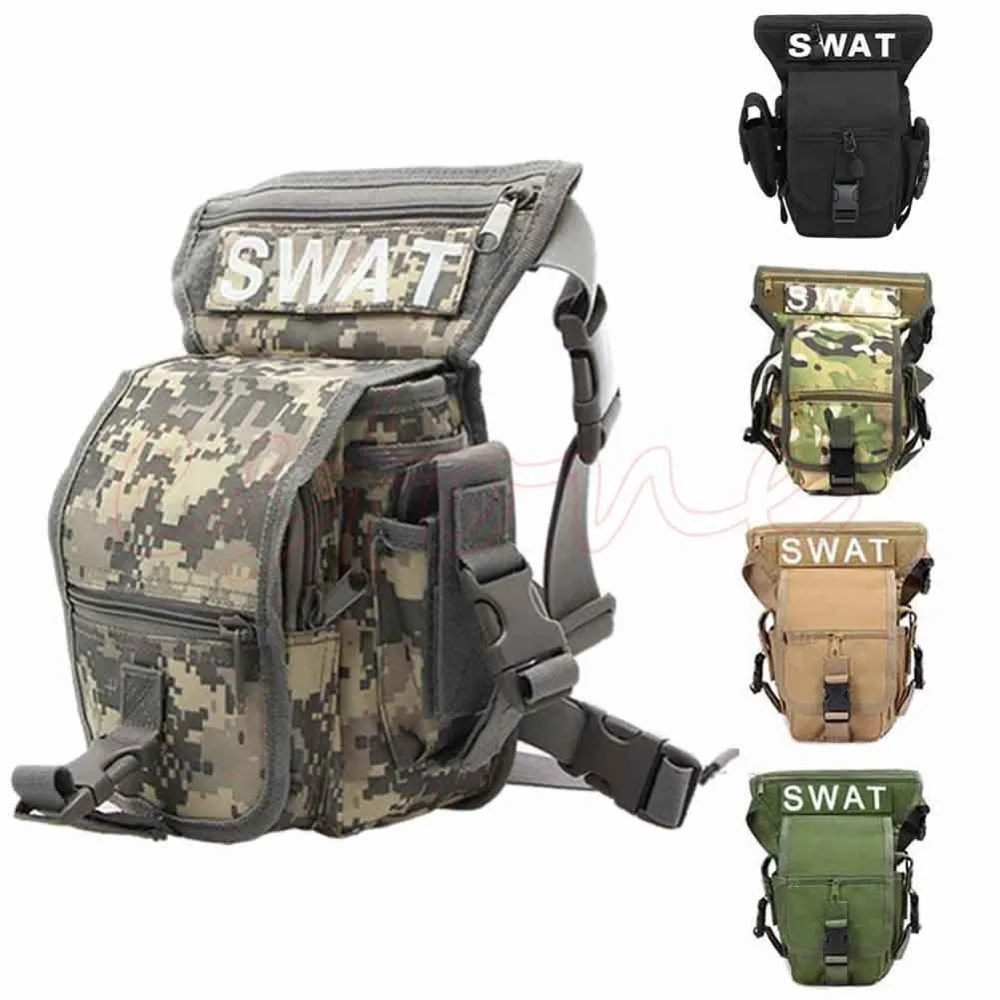 THINKTHENDO Hot Military Travel Shoulder Waist Fanny Pack Drop Leg Thigh Messenger Bag THINKTHENDO Hot Military Travel Shoulder Waist Fanny Pack Drop Leg Thigh Messenger Bag