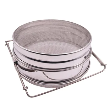 

Stainless Steel Honey Filters Strainer Network Stainless Steel Screen Mesh Filter Beekeeping Tools Honey Tools 24.5cm
