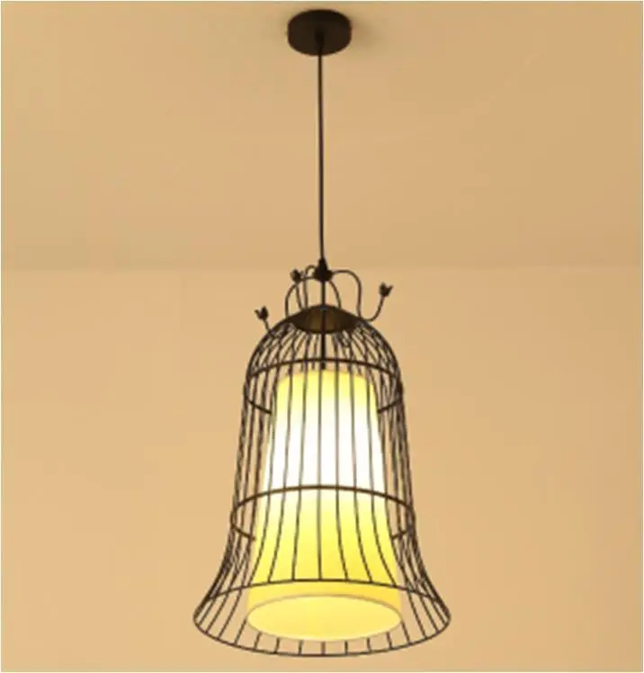 

Chinese restaurant lights art lamps E27 pendant light creative iron cage lighting RETRO art lanterns pendnat lamps ZA91953