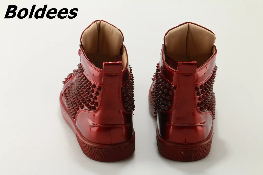 Red Rivet Loafers (4)