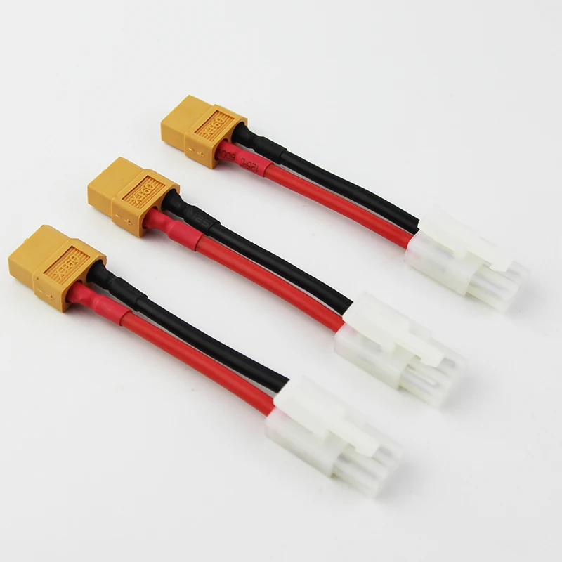 

5/10/20pcs Male Tamiya to Female XT60 Connector Adapter NiCd NiMH Dynamite Packs