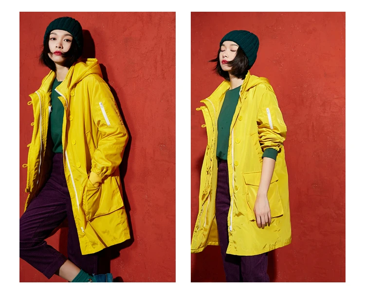 Samstree, винтажное зимнее женское пальто, одноцветное, с карманами, женское, с капюшоном, длинное, Свободное пальто, с широкой талией, верхняя одежда
