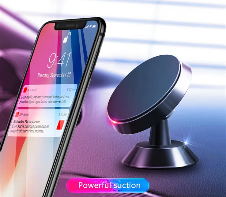 1 шт. Универсальный магнитный автомобильный держатель для телефона, приборная панель, держатель для телефона, подставка, крепление на вентиляционное отверстие, кронштейн, магнитный держатель