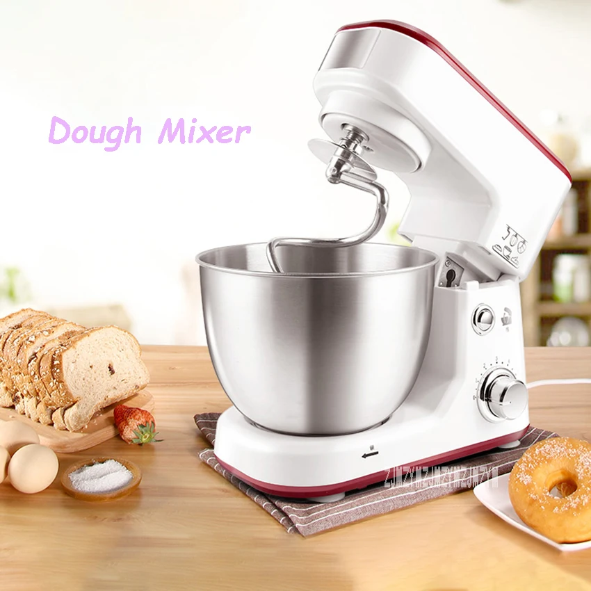 

SC-209W Dough Mixer Table Egg Beater Household Whipping Machine 600W Commercial Automatic Small Multifunctional Doughmaker 4L
