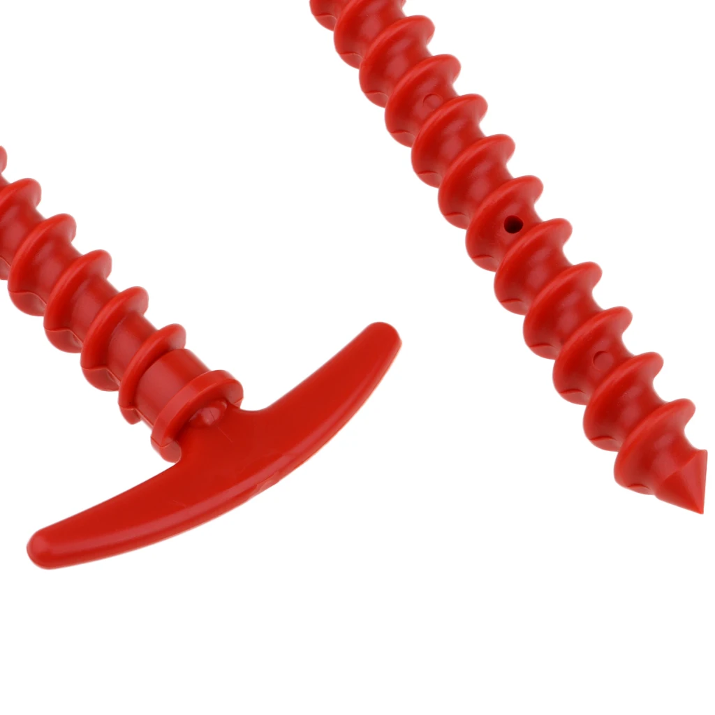 5pcs Plastic Stakes Small Tarp Stakes Tent Spikes for Sand Lawn Beach Blankets Compact Lightweight Tent Pegs
