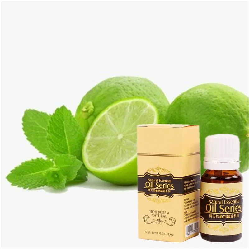 pure essential oils organic Lemon essential oil 10 ml/Bottle natural coconut skin care hair care oil body massage Lemon oil