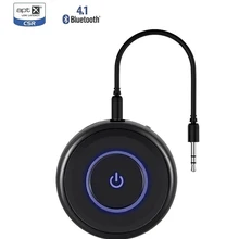 Bluetooth 4.1 приемник передатчик(aptX), INI Беспроводной Портативный Bluetooth адаптер для 3.5 мм аудио устройств и дома stereor