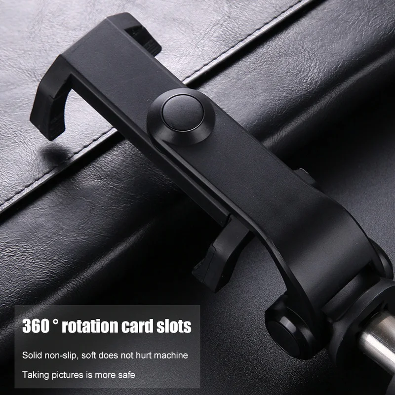 360 Rotation Mini Foldable Tripod 2 in 1 Monopod Selfie Stick Bluetooth Wireless Remote Control Shutter for Xiaomi  Android iOS (2)