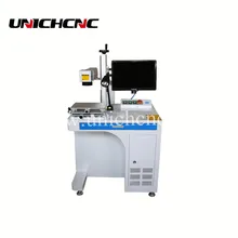 Jinan дешево 3d волоконный лазерный гравировальный станок для металла