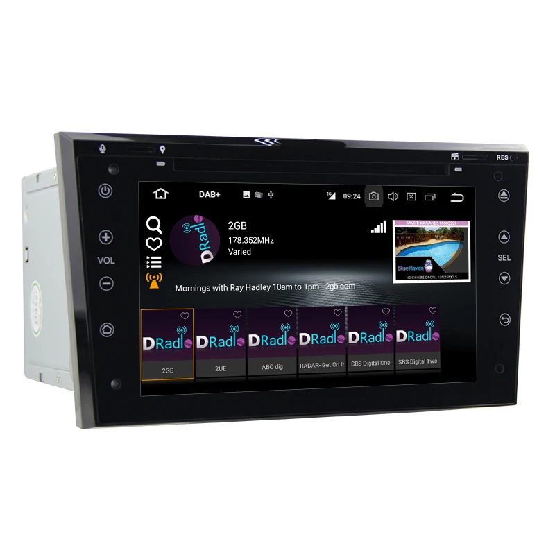 Top 7" Android 9.0 4G RAM Car video Player For Opel Astra H Vectra Corsa Zafira B C G GPS head unit radio stereo with BT wifi 2