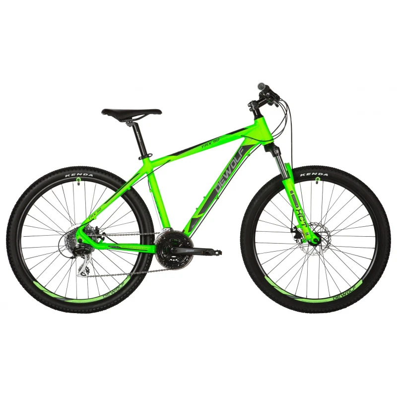 Green Mountain bike DeWolf TRX 50 - Color: Green