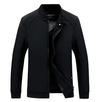 

Large Sizes Men's Jackets Coat Autumn And Winter Solid Color Jackets Coat Slim Fit Black Green Comfortable Men's Jackets Coat