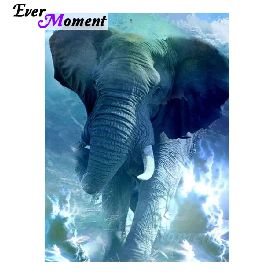 красивый слон. Blue elephant. слон на синем фоне. синий слоник. слон для детей.