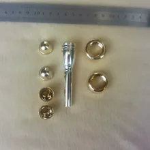 Трубы мундштук Кабриолет позолоченные