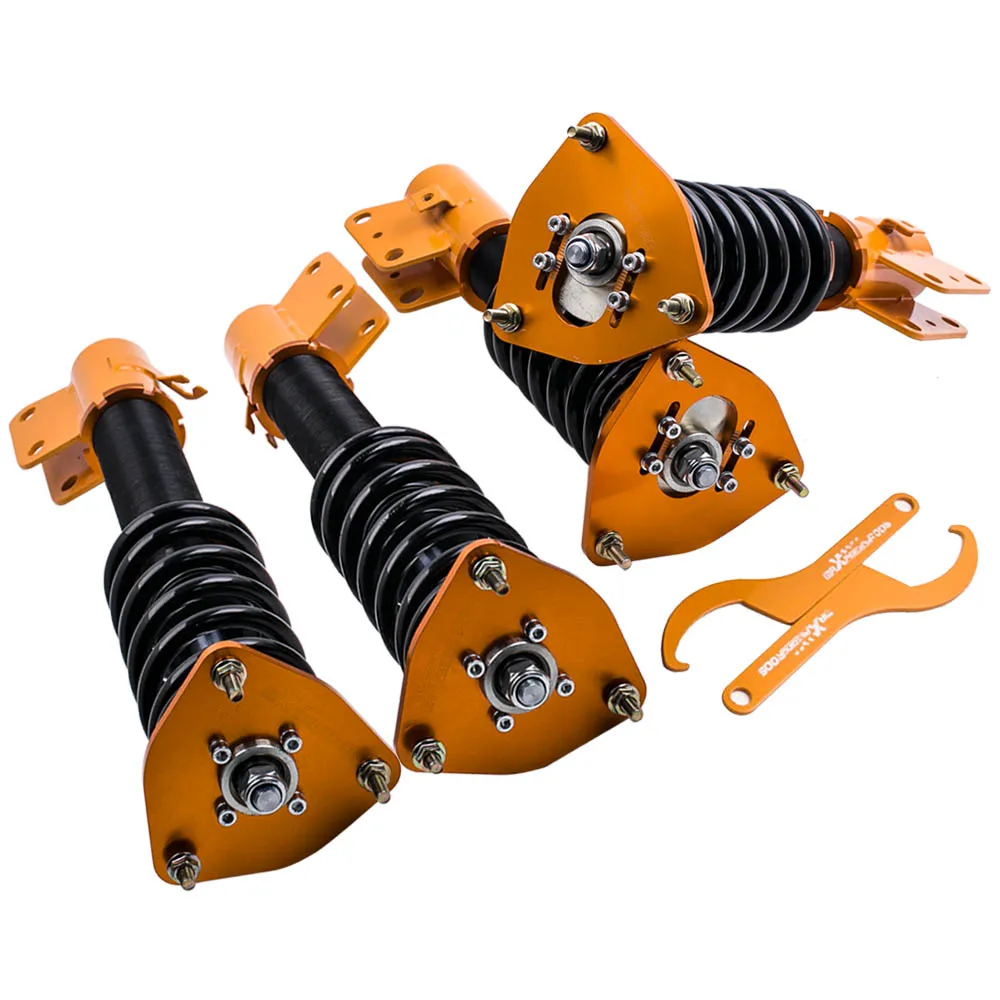 

Coilover for Subaru Impreza WRX STI GDA GDB 02-07 for Saab 9-2X 04-05 Shock Struts Suspension Damper Force Front Rear Top Strut