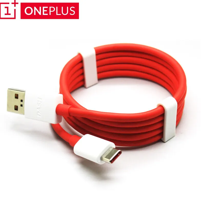 Original Oneplus 6 Charger Cable 4A Quick Fast 100Cm usb A to usb C