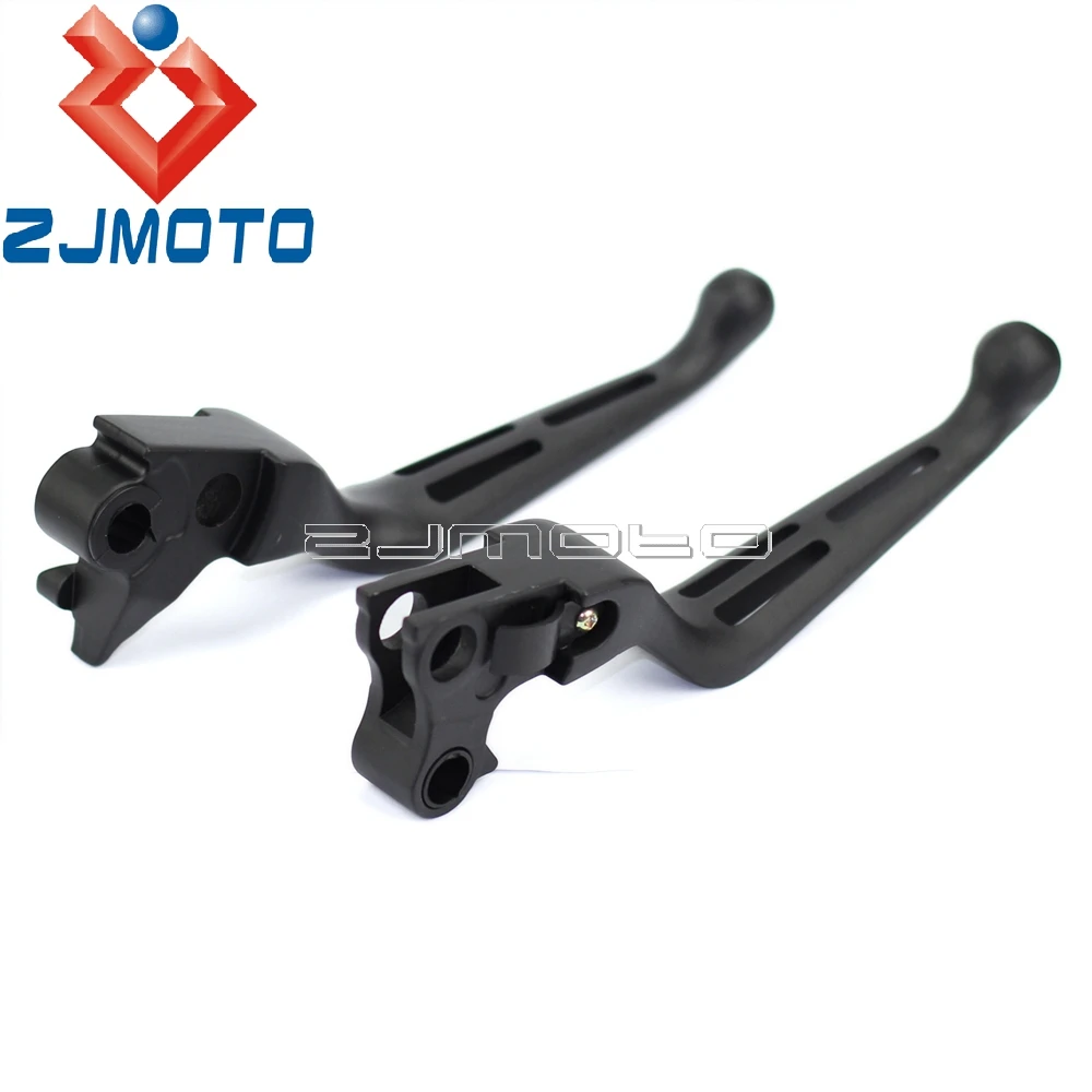 

Motorcycle Slotted Wide Blade Brake Clutch Hand Levers For Harley-Davidson Dyna Street Bob (EFI) - FXDB 2007 - 2015
