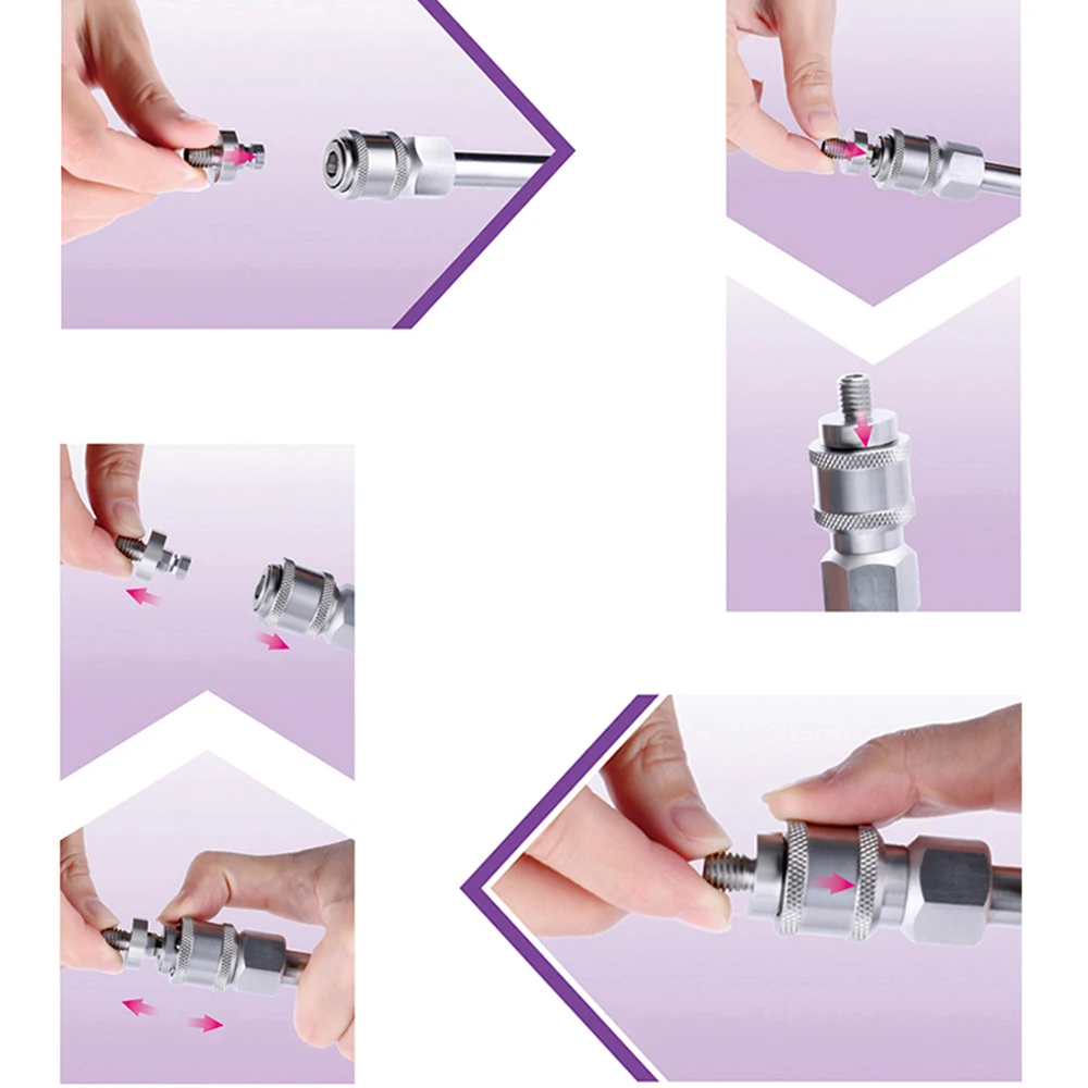 HISMITH Kliclok System Connector Convert Change To Quick Air connector For Hismith Premium Sex Machines With Attachments/Dildos