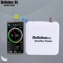 Hellobox b1 localizador de satélite, suporte para android, sistema, medidor de satélite, bluetooth, medidor de satélite