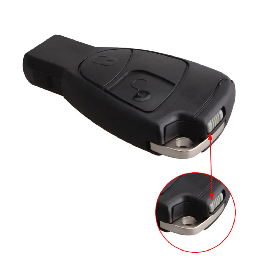 

2 Buttons Smart Remote Key Case Shell for Mercedes Benz CLK SLK S A B C ClASS