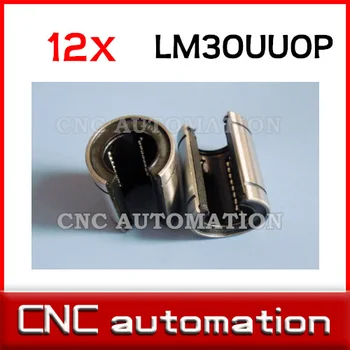 

12pcs LM30UUOP Open Type CNC Linear Bearing 30 mm Linear Bushing for linear rail