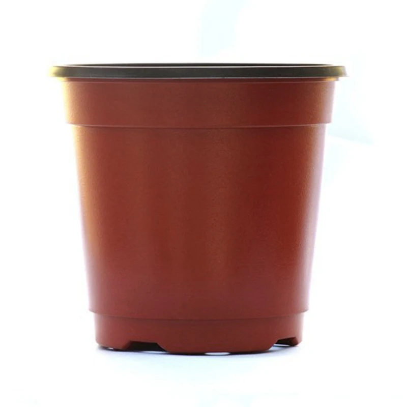 

100Pc Plastic Flowerpot Flower Nursery Pot Garden Seedling Planter Container