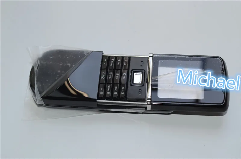 Для Nokia 8800se черная клавиатура Замена для Nokia 8800SE 8800 sirocco black Edition корпус черная клавиатура