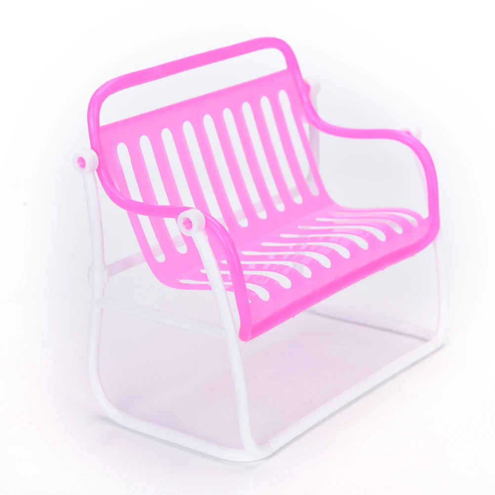 1PCS Pink Doll Princess House Furnitures Sofa Chair Armchair Lounge For Accessories Girls Best Gifts | Игрушки и хобби