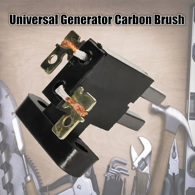 6pcs Universal Carbon Brush 188F 4KW Assembly Generator Head For Kawasaki Honda 