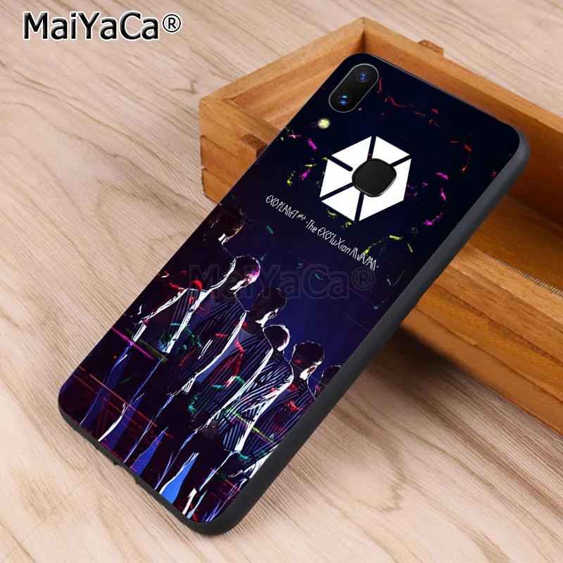 Защитный чехол для телефона MaiYaCa KPOP EXO LUCKY ONE vivo x20 plus x21 ud nex s x9s V9 V7 Y 83 чехол|Бамперы| |