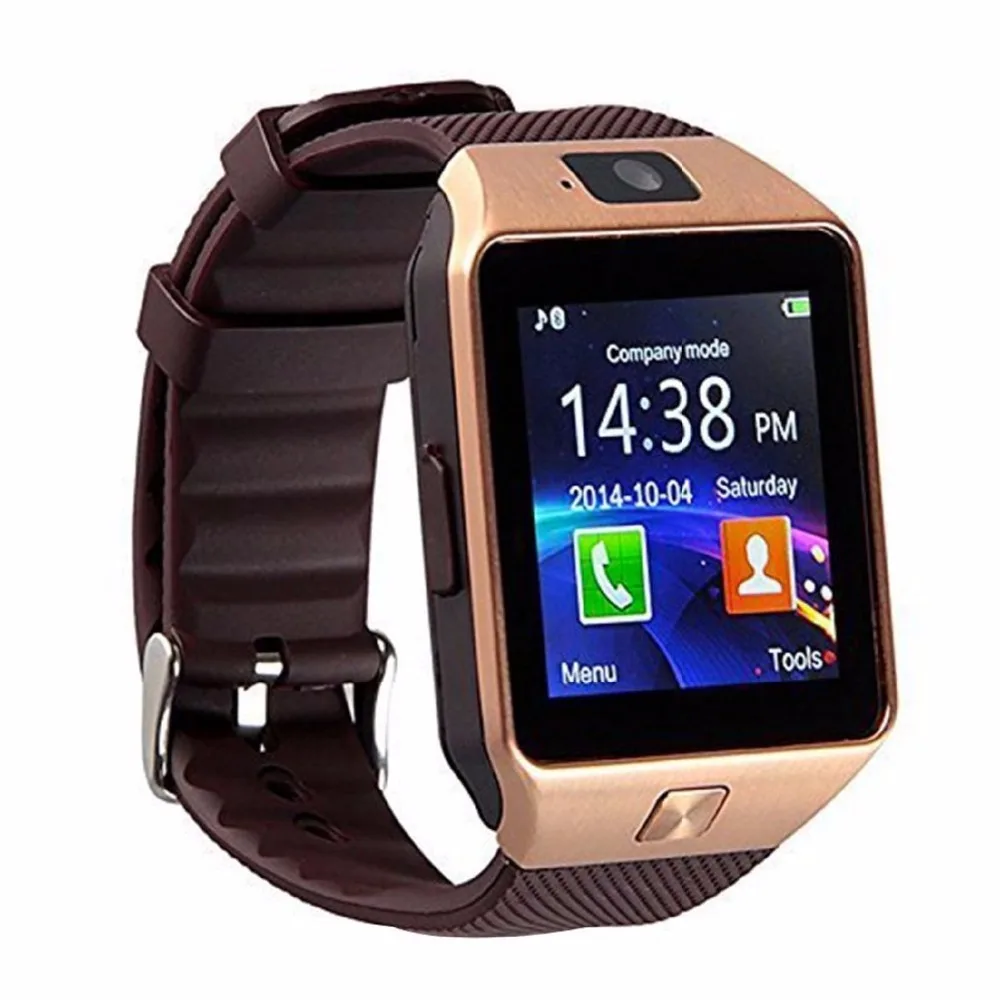 50 шт. Bluetooth Smart часы DZ09 Relojes SmartWatch relogios TF SIM Камера для iOS iPhone Samsung Huawei Xiaomi телефона Android