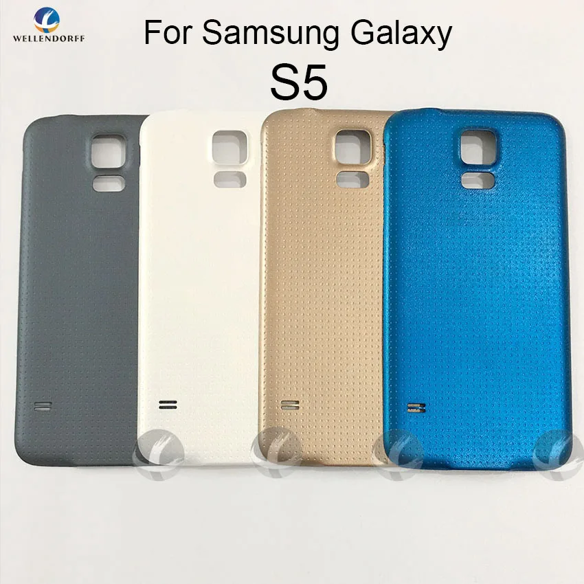 Задняя крышка для Samsung Galaxy S5 G900F G900A G900H задняя корпуса аккумулятора оригинальный