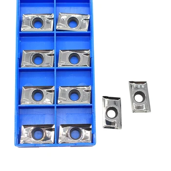 

20PCS APKT1604 PDFR APKT 1604 MA3 H01 Aluminum cutter blade Insert Cutting Tool turning tool CNC Tools AL +TIN Alloy wood