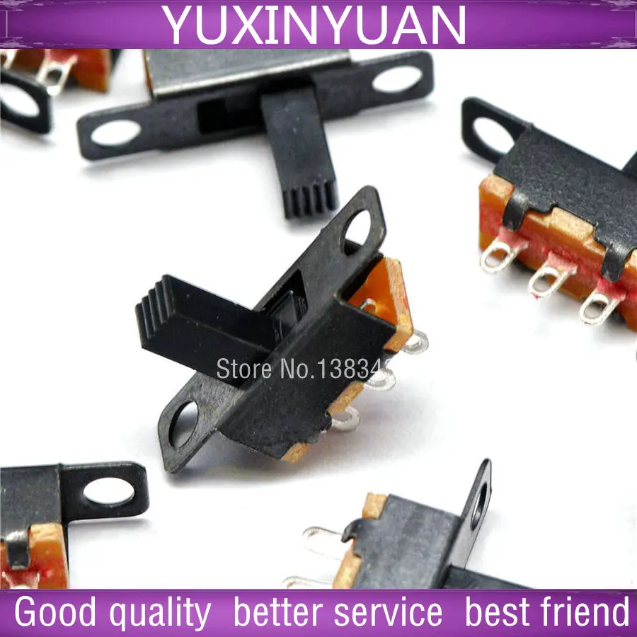 

SS12F15VG6 horizontal type/toggle switch lever handle 3 feet 2 file handle is 6 mm high 10pcs/lot