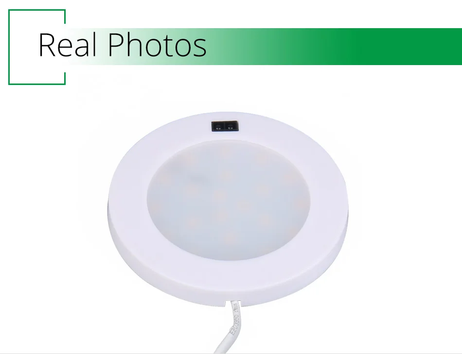 Gold-Silver-White_03GO OCEAN LED Under Cabinet Lighting LED Lamp Aluminum Sensor Motion IR Kitchen Light Counter Lamps Round Puck Bookshelf Lights