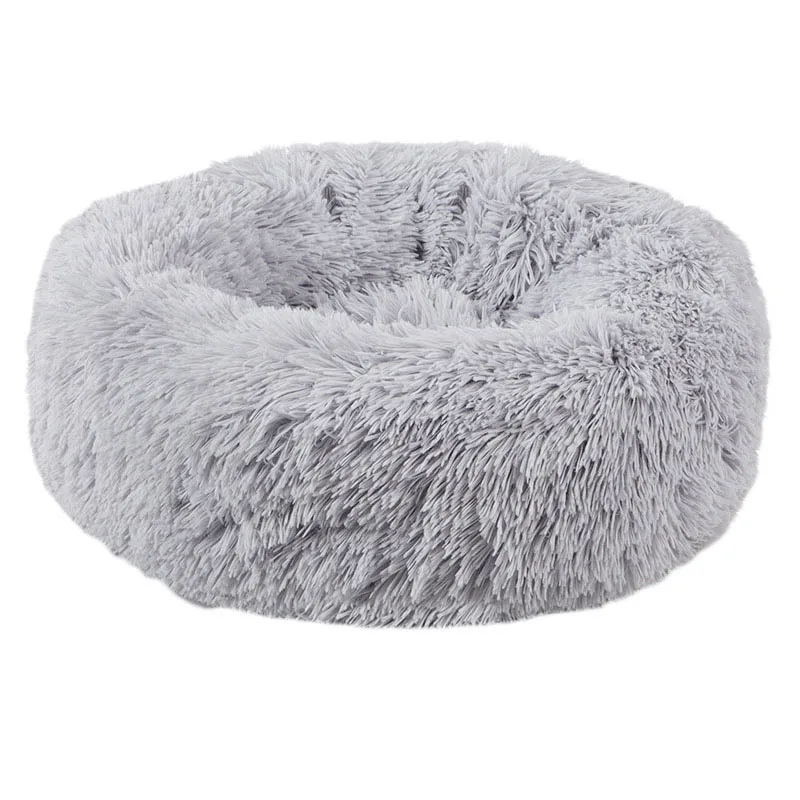 

Soft Plush Pet Cat Bed Puppy Small Dog Bed Warm Winter Cushion Dog Cat Nest Bed For Chihuahua Teddy Round Cat Sleeping Beds