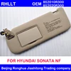 FOR HYUNDAI SONATA NF auto parts sunshade with cosmetic mirror Front windshield sunvisor assy OEM 852010R300 852022R300 ► Photo 1/3