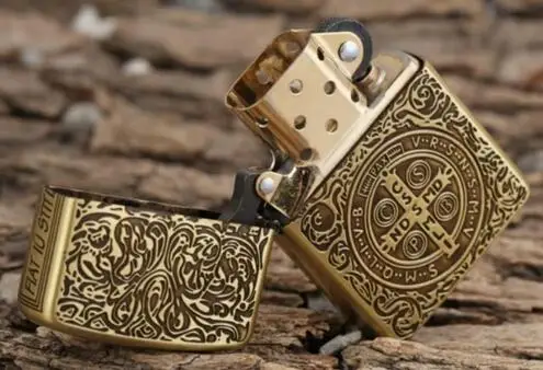 

Gift ! High quality metal lighter windproof lighter kerosene lighter Constantine