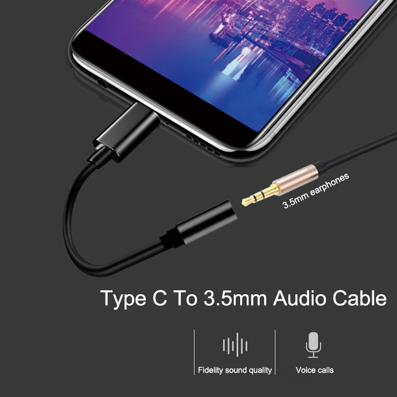 Адаптер для наушников Lamorniea Type C на 3 5 мм DAC чип Google Pixel 2 Nexus HTC U11 U12 OPPO LG цифровой до