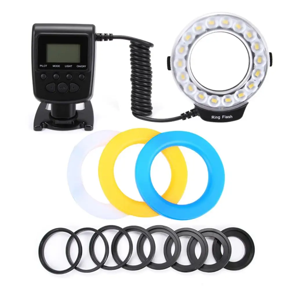 Buy Portable Circular Flashlight Filling Lamp Digital