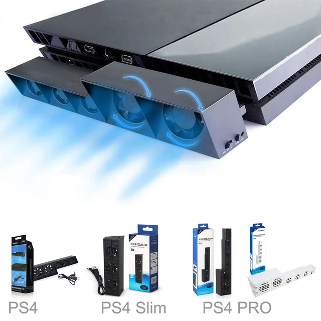 Cheap Turbo Cooling Fan External USB Cooler with Auto Temperature Controlled Radiator for Sony Playstation 4 PS4 Slim/PS4 Pro Console Cheap Turbo Cooling Fan External USB Cooler with Auto Temperature Controlled Radiator for Sony Playstation 4 PS4 Slim/PS4 Pro Console